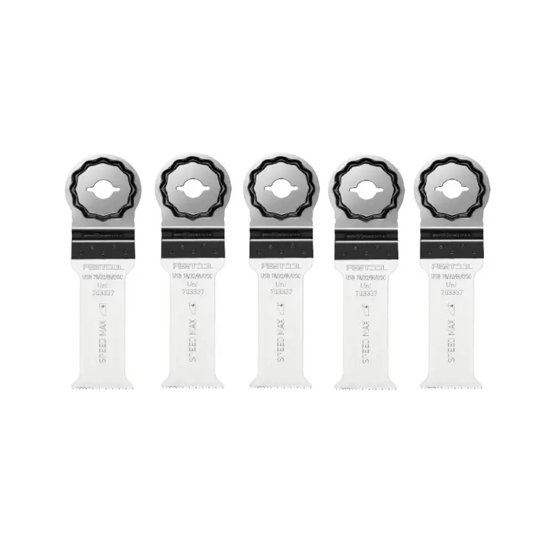 Zertifiziert Festool Universal Sägeblatt USB 78/32/Bi/OSC/5 für OSC 18 203337 5 Stück