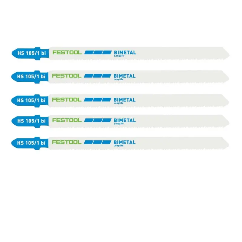 Saisonangebot Festool Stichsägeblatt HS 105/1 BI/5 für PS 300, PSB 300, PS 400, PSC 400, uvm.