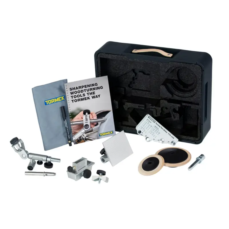 Preisreduziert Tormek TNT 808 Zubehörpaket Drechseln 7-ltg. 423066 Tormek Case