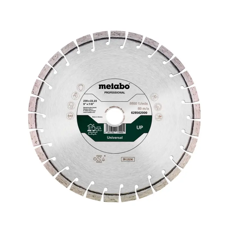 Nur Für Kurze Zeit Metabo Diamant Trennscheibe 230x22,23mm Up Universal Professional 628562000