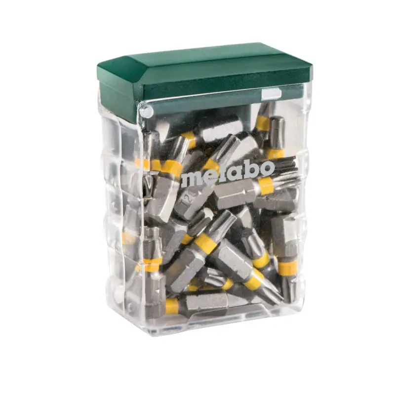 Markenprodukt Metabo Bit-Box T20 "SP" 25-teilig S 2-Bits L = 25 mm T 20 x 25 626712000