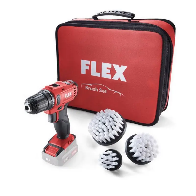 Preis Gesenkt Flex Akku-Bohrschrauber DD 2G 10.8 Solo Brush Set ohne Akku und Ladegerät