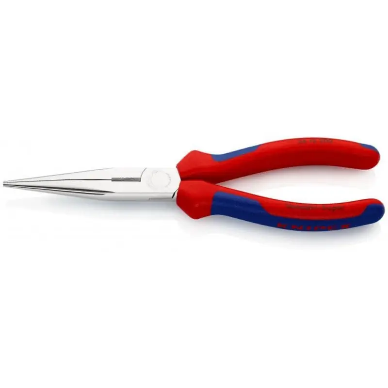 Preisreduziert Knipex Flachrundzange mit Schneide 2615200 Storchenschnabelzange formstabil