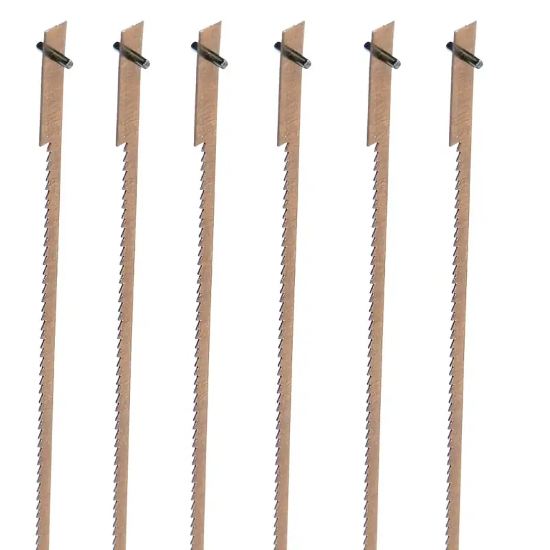 Versand Am Gleichen Tag Holzstar Holzkraft Stift Sägeblatt Dekupiersäge 135x3,0x0,25mm 10 Z/cm 6 Stk.