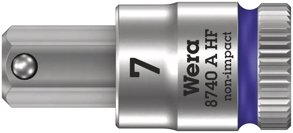 Wera 8740 A HF Zyklop Bitnuss 1/4"-Antrieb Innensechskantschrauben 7 x 28 mm Ausverkauf