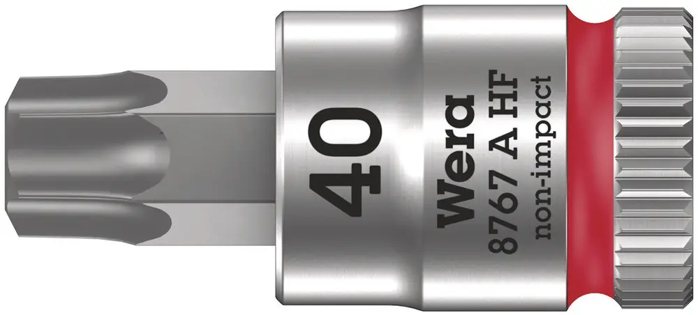 Saisonangebot Wera 8767 A HF TORX® Zyklop Bitnuss mit 1/4"-Antrieb TX 40 x 28 mm 05003371001