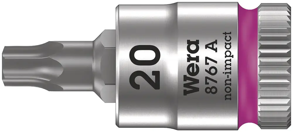 Direktkauf Wera 8767 A TORX® Zyklop Bitnuss mit 1/4"-Antrieb, TX 20 x 28 mm