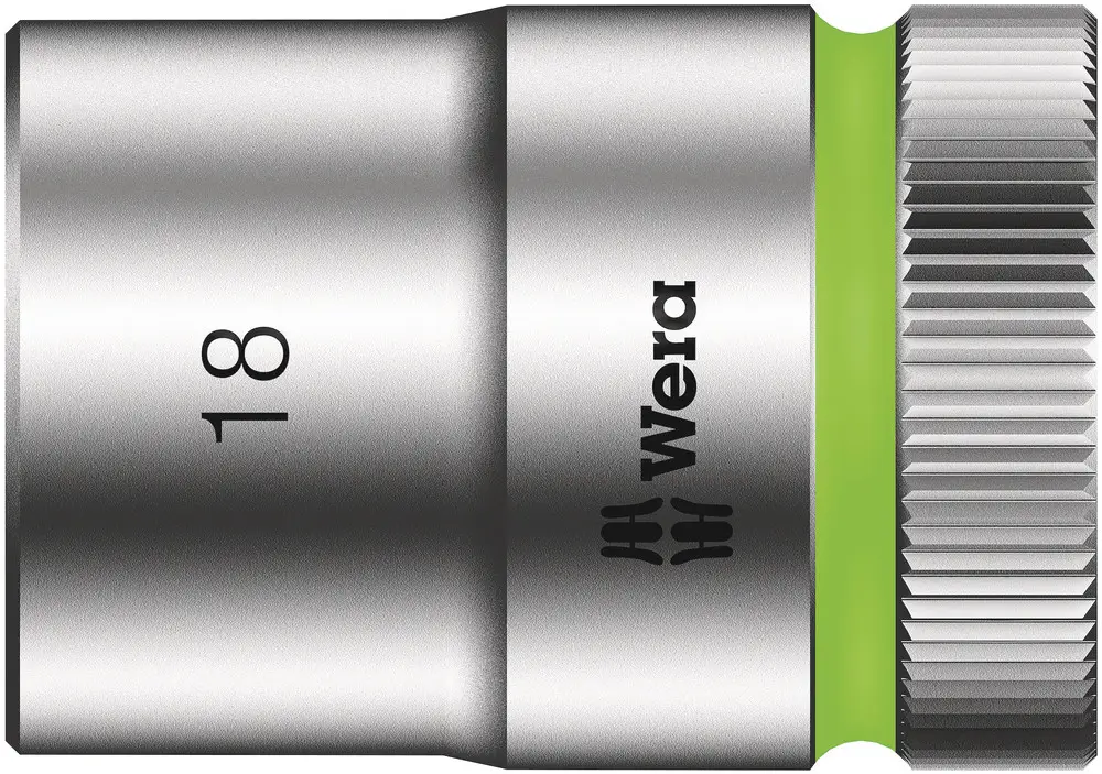 Wera 8790 HMC Zyklop-Steckschlüsseleinsatz mit 1/2"-Antrieb, 18 x 37 mm Neuheit