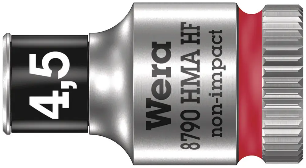 Schneller Versand Wera 8790 HMA HF Zyklop-Steckschlüsseleinsatz mit 1/4"-Antrieb 4,5 x 23 mm