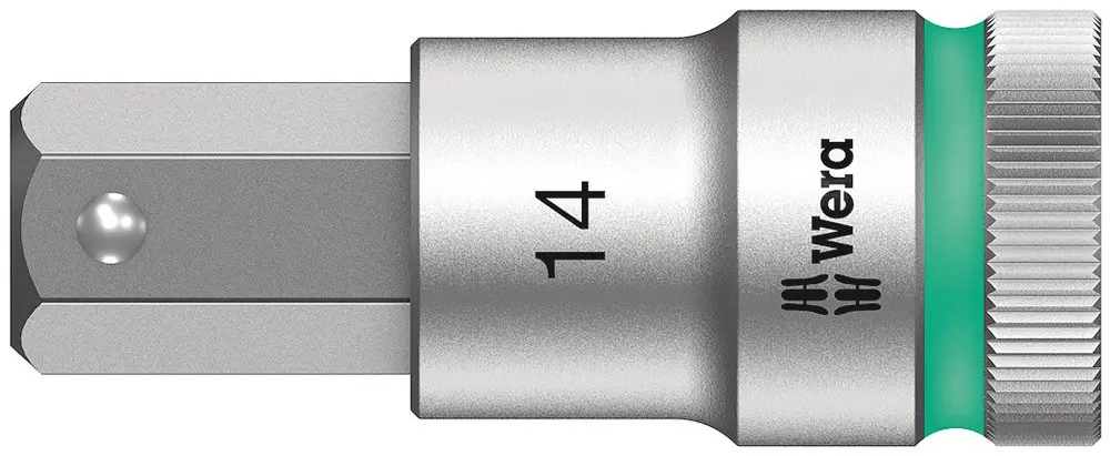 Wera 8740 C HF Zyklop Bitnuss mit 1/2"-Antrieb mit Haltefunktion, 14 x 60 mm Sonderaktion
