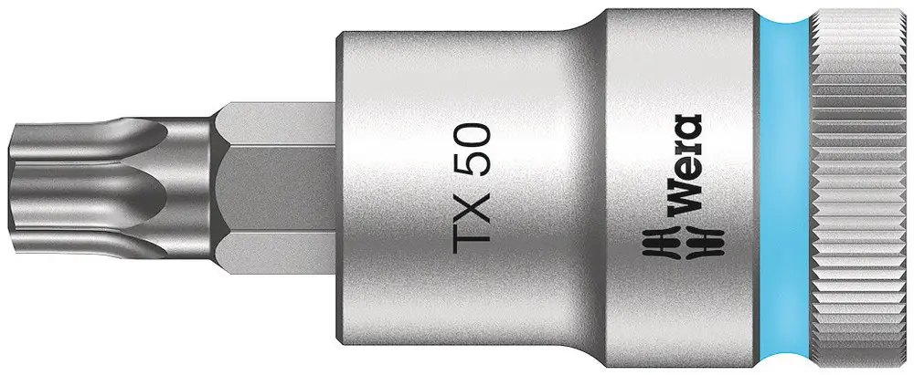 Solange Der Vorrat Reicht Wera 8767 C HF TORX® Zyklop Bitnuss mit 1/2"-Antrieb TX 50 x 60 mm 05003836001