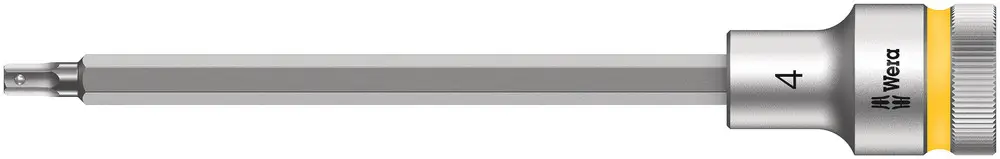 Letzte Chance Wera 8740 C HF Zyklop Bitnuss mit 1/2"-Antrieb mit Haltefunktion, 4 x 140 mm