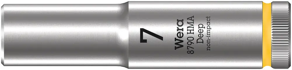 Aktuell Wera 8790 HMA Deep Steckschlüsseleinsatz mit 1/4"-Antrieb, 7 x 50 mm