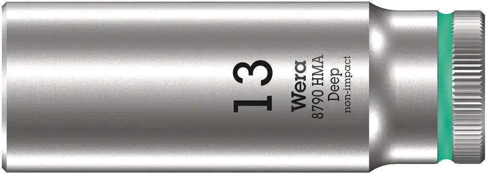 Preis Gesenkt Wera 8790 HMA Deep Steckschlüsseleinsatz mit 1/4"-Antrieb, 13 x 50mm 05004510001