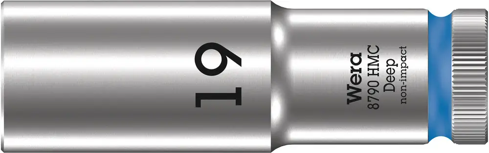 Bestpreis Wera 8790 HMC Deep Steckschlüsseleinsatz mit 1/2"-Antrieb, 19 x 83 mm