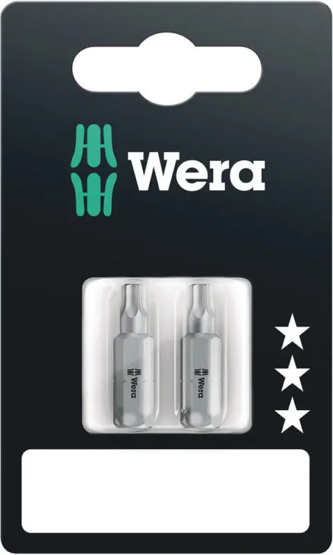 Wera 867/1 Z TORX® BO Bits mit Bohrung SB, TX 10 x 25 mm, 2-teilig Jetzt Bestellen