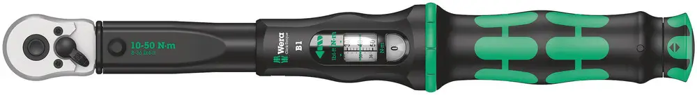 Direktkauf Wera Click-Torque B 1 Drehmomentschlüssel 10-50 Nm, 3/8" x 10-50 Nm