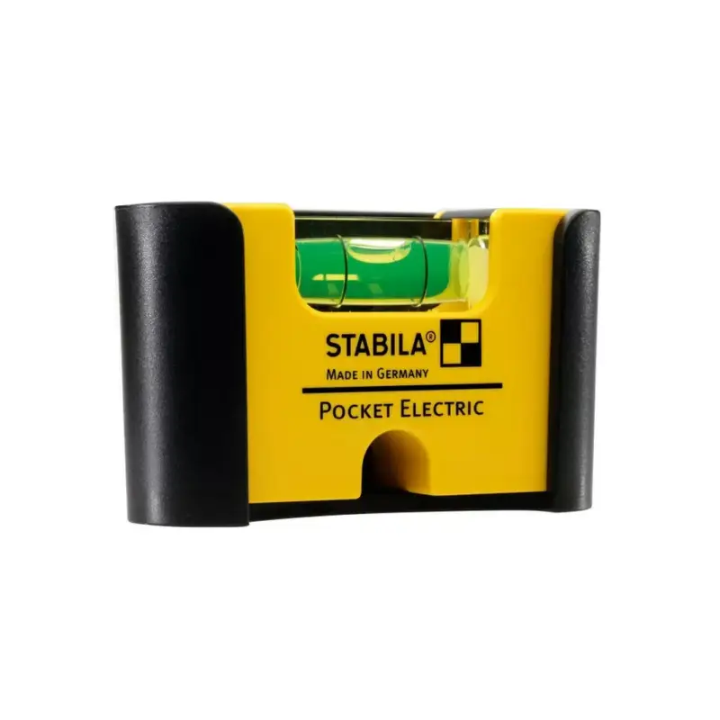 Stabila Wasserwaage Pocket Electric 18115 Mini-Format 7cm Elektroinstallation Expressversand