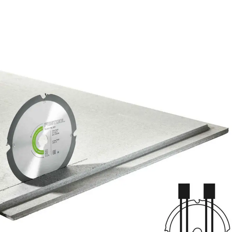 Echt Festool Diamant Kreissägeblatt ABRA SIVE Materials DIA 168x1,8x20 F4 205769 TS