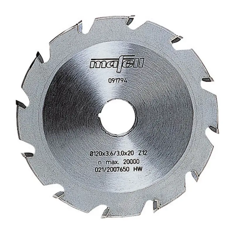 Mafell Nutenfräsblatt Fräsblatt Fugenfräse Fräse KFU1000E 120x3,6x20 Z12 091794 Billig