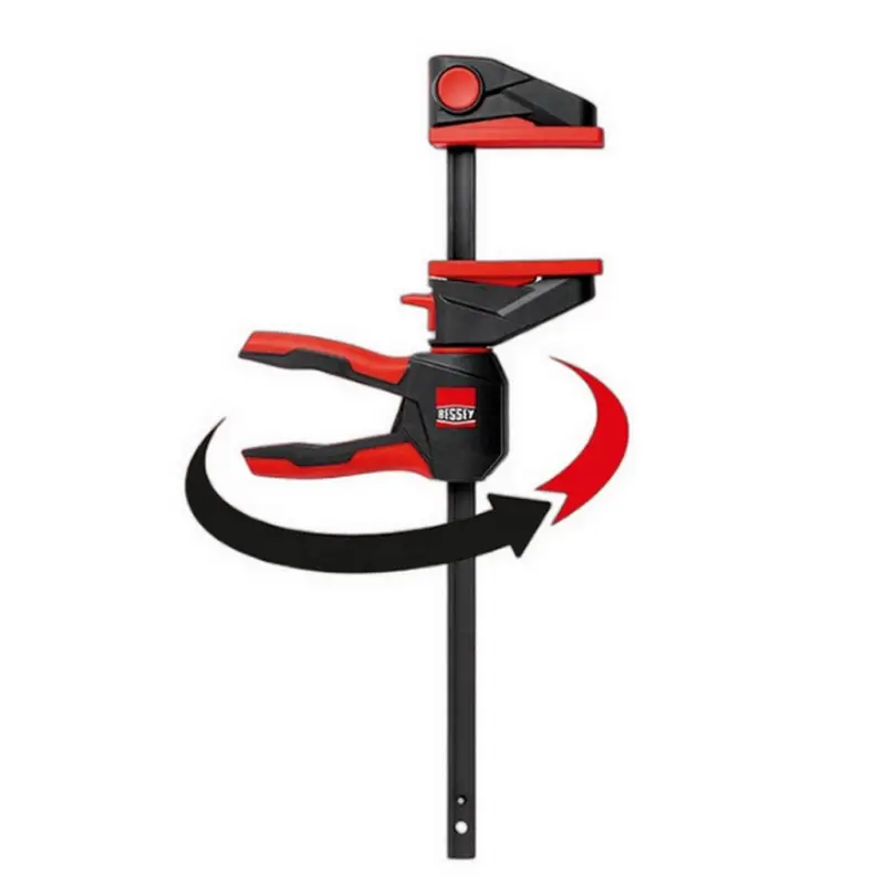 Bessey Einhandzwinge Zwinge drehbar 600 mm Spannkraft bis 1400 N EZ360-60 Neue Kollektion