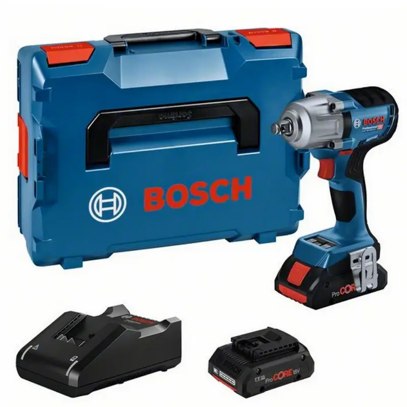Bosch Akku Drehschlagschrauber 2x ProCORE18V 4.0Ah GDS 18V-450 HC 06019K4002 Ausverkauf