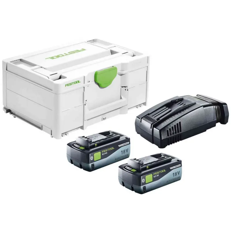 Festool Energie Set Akku Schnellladegerät SYS 18V 2x8,0/SCA16 577327 Heißes Angebot