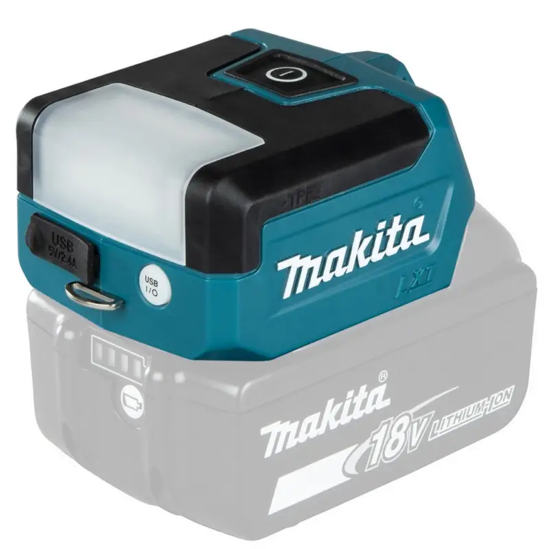 Neue Ware Makita LED Akku Taschenlampe Werkstattlampe 123x77x96mm 300/150 Lumen DML817