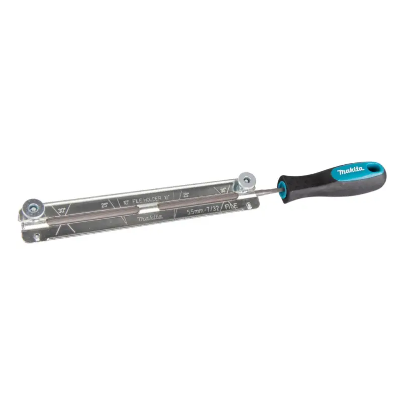 Makita Feilenhalter mit Feile 5,5mm Rundfeile für Sägeketten D-70982 Neu Im Sortiment