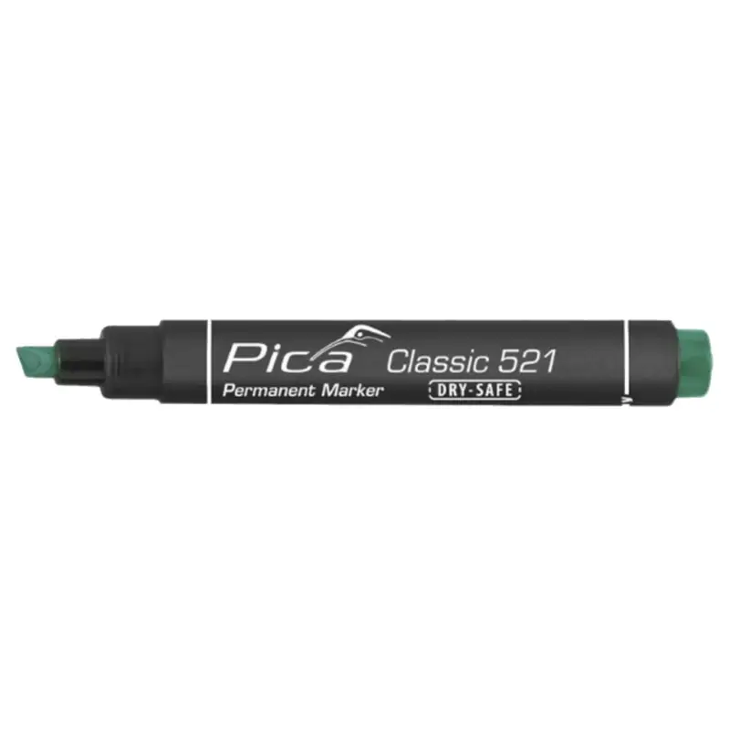 Sonderaktion Pica Classic Permanentmarker Marker Markierung Keilspitze 2-6mm grün 521/36