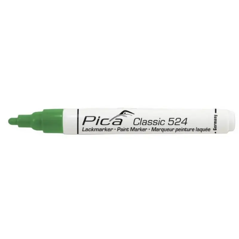 Billig Pica Classic Industrie Lackmarker Marker Markierung 2-4mm grün 524/36