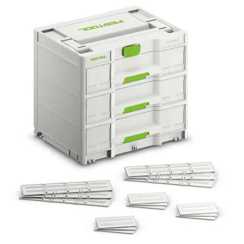 Begrenztes Angebot Festool Systainer Sortainer³ SYS3-SORT/3 M 337 Aufbewahrung Schubladen 577769