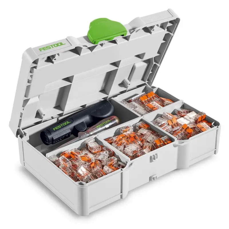Festool Klemmen-Set SYS3 S 76-WAGO-Set Zubehör für Elektroinstallationen 578118 Günstig