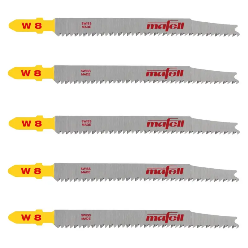 Mafell Stichsägeblatt W8 Wood Complete 5 Stück für Stichsäge PS 2-18 Holz 093850 Preisknaller