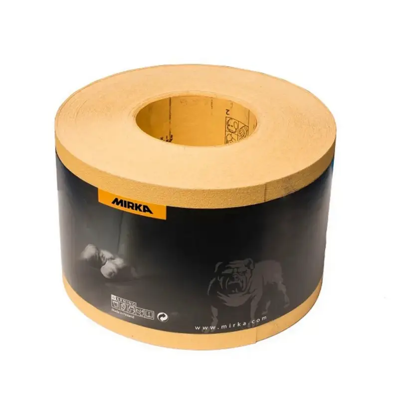 Mirka Handschleifpapier Gold Proflex 115 mm x 50 m Rolle P100 2851100110 Highlight