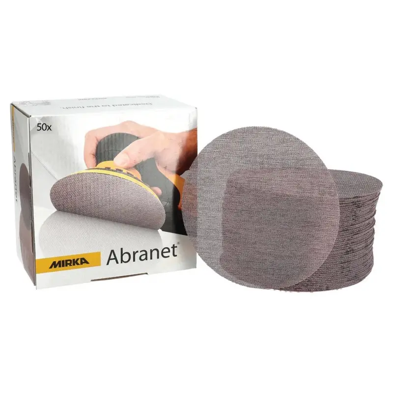 Preisreduziert Mirka Schleifscheiben Abranet Grip 125 mm P320 50 Stück 5423205032