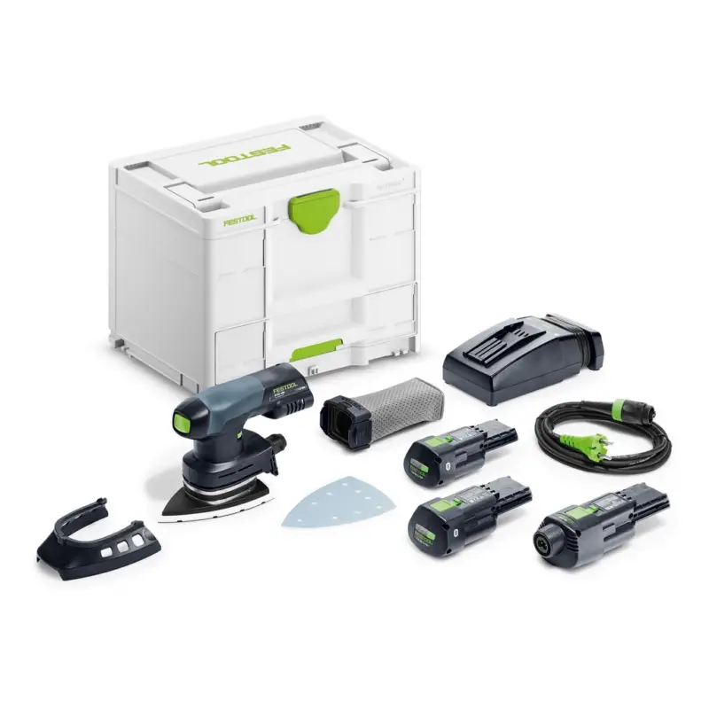 Festool Akku-Deltaschleifer DTSC 400 3,0 I-Set inkl. 2x Akku 1x Ladegerät 578138 Direktkauf