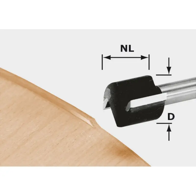 Finale Aktion Festool Bündigfräser HW D 19/16 S8 für Kanten bis 15mm für OFK/MFK 700 491666