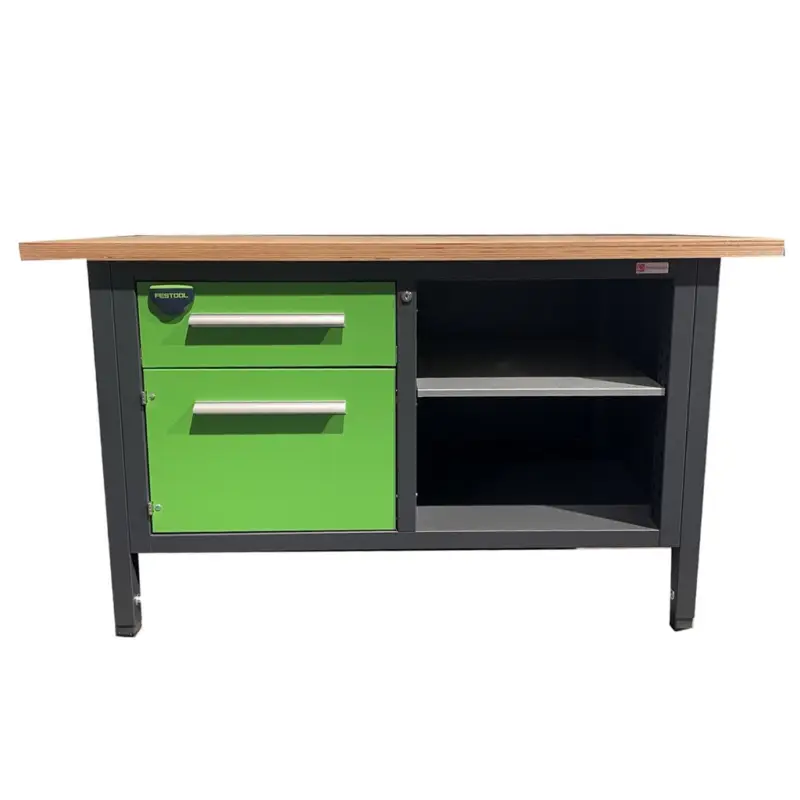 Dringenberg Werkbank 1500 2/1 höhenverstellbar mit Festool Flaschenöffner 016162 Sofort Bestellen