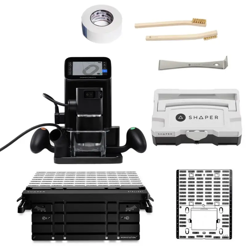 Shaper Origin CNC Oberfräse + Workstation + Plate + Mini Sys + weiteres Zubehör Sofort Bestellen