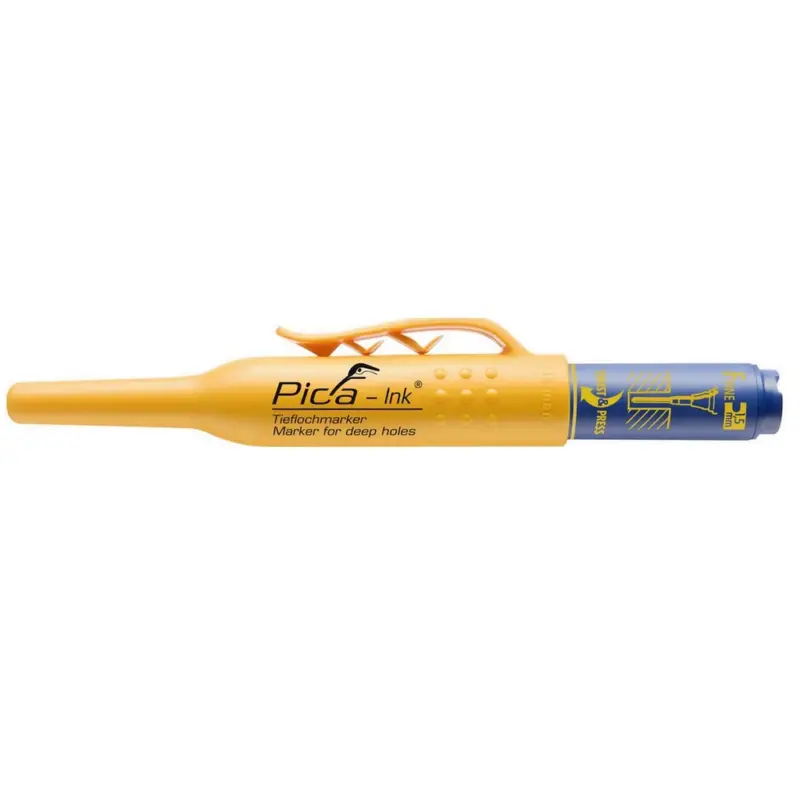 Pica Ink Tieflochmarker Marker Baumarker Permanentmarker permanent blau 150/41 Preisknaller