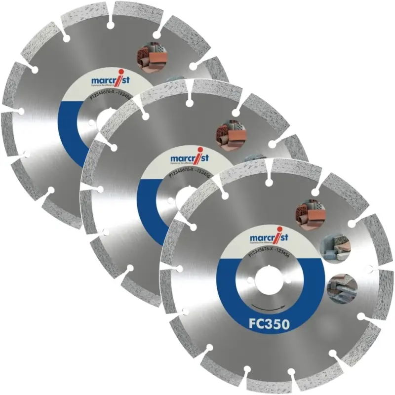 Marcrist Diamanttrennscheibe Diamantscheibe 150mm FC350 für Bepo FFS150 FFS151 Heißes Angebot