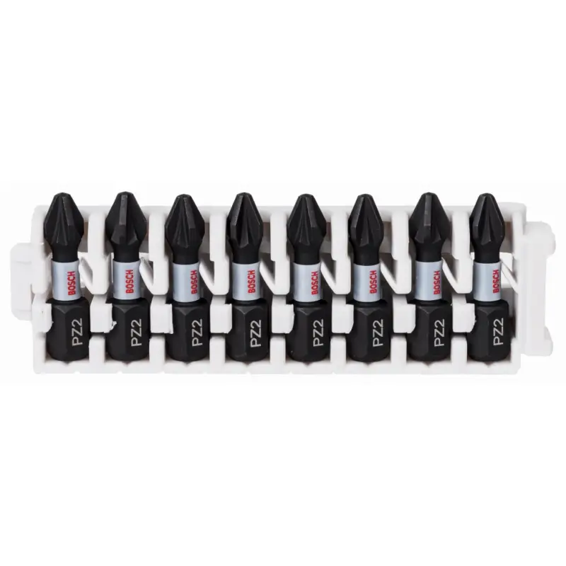 Top-Angebot Bosch Impact Control Schrauberbit-Set 8-tlg. PZ2 25 mm Bit Schrauber 2608522325