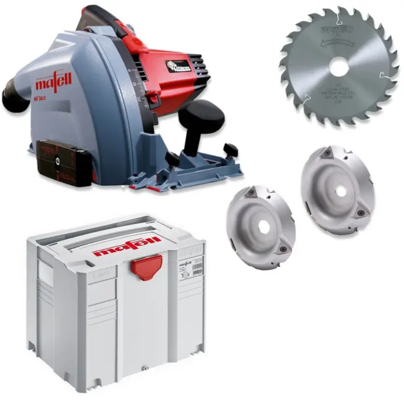 Mafell Multifräse MF 26 cc GF MAX im MAX Systainer + Gipskartonfräser 45 MF-GF45 Neue Ware