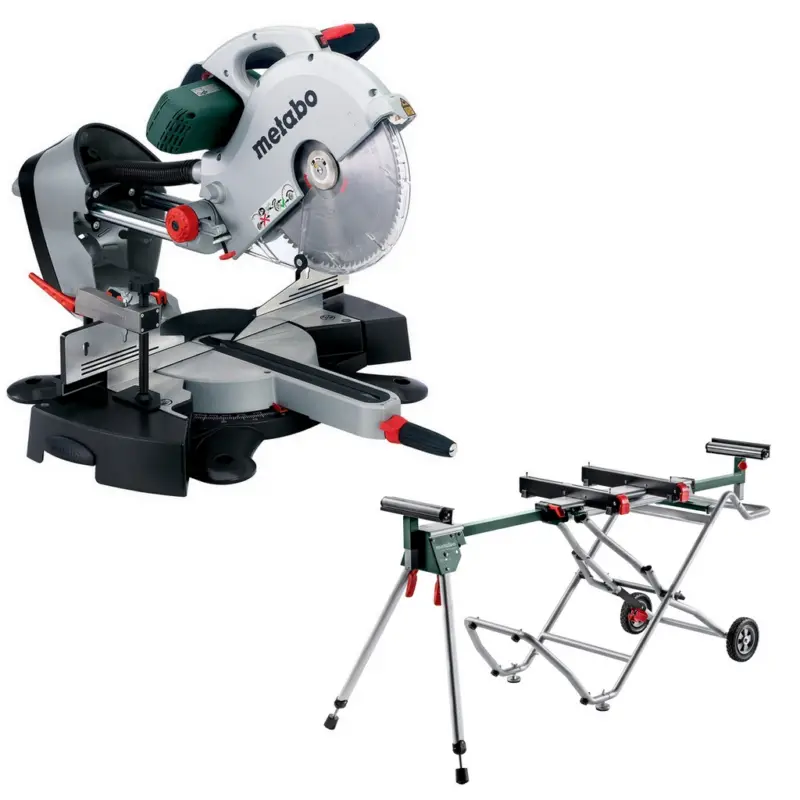 Metabo Kappsäge mit Zugfunktion KGS 315 Plus 120 x 320 mm Gestell KSU 251 mobile Finale Aktion