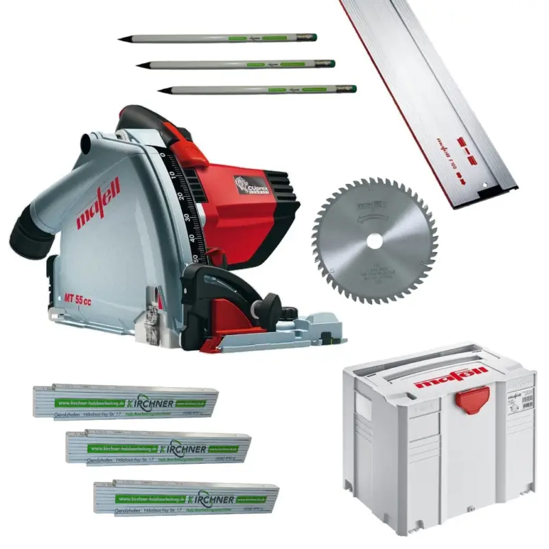 Markenprodukt Mafell Tauchsäge MT 55 cc MidiMax T-MAX Führungsschiene F160 Zollstockaktion