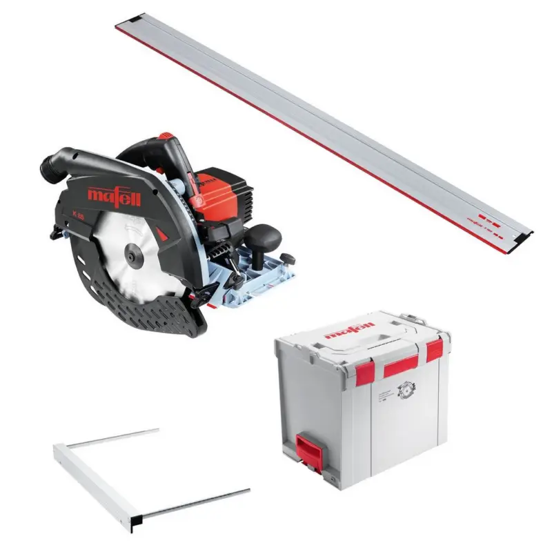 Mega-Angebot Mafell Handkreissäge K 85 Ec im L-MAX LED 10 m Kabel + Führungsschiene F 160