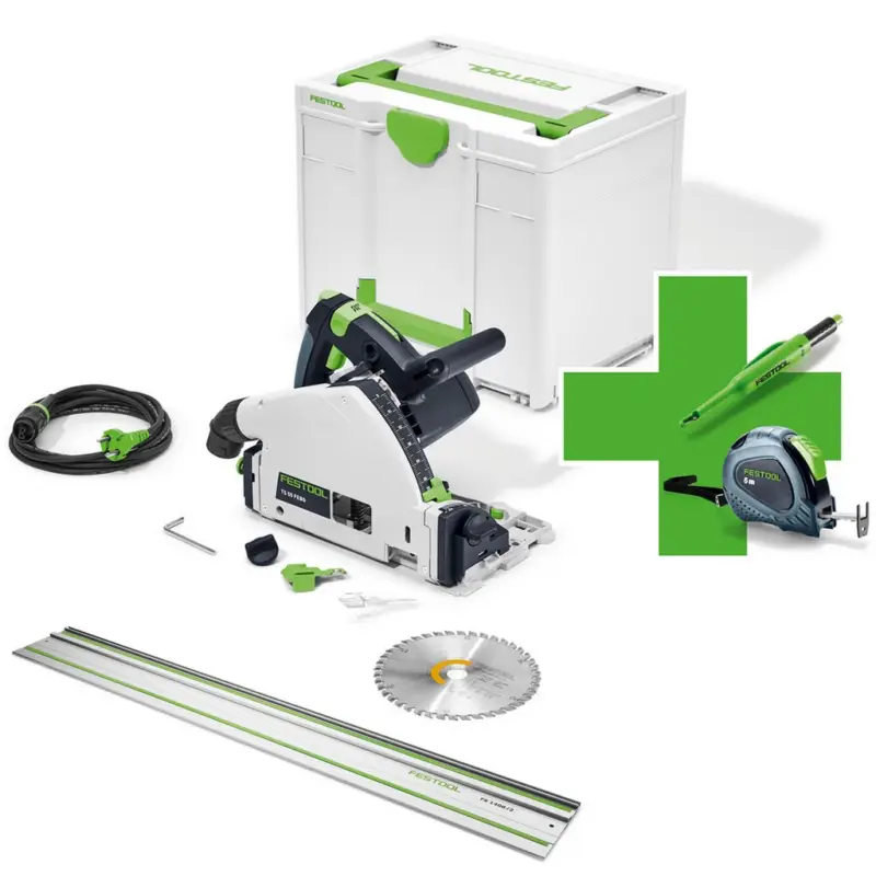 Angebot Festool Tauchsäge TS 55 FEBQ-Plus Fan Edition +FS1400 Maßband Pica Stift Limited