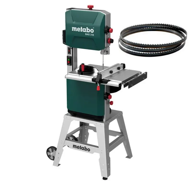 Metabo Bandsäge Säge BAS 318 Precision DNB 400V + Sägeblatt 619010000 Sonderaktion