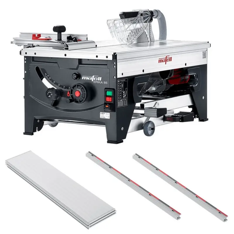Top-Preis Mafell Erika 85 Unterflur Zugsäge 971901 + Zusatztisch + 2x Halteschiene 1000mm